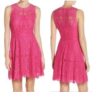 Adelyn Rae, Cocktail Dress, size S, Pink Lace NWT